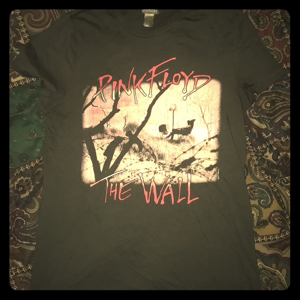 Pink Floyd The Wall Charcoal T-shirt